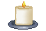CandleWhiteRound