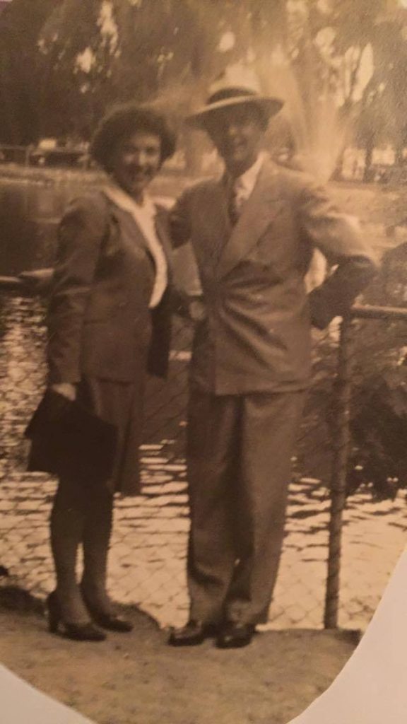 Eleanor and Russ Baugh 1949